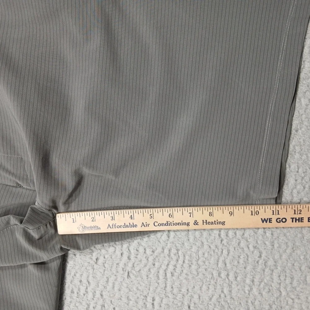 Hang Ten‎ Performance Shorts Mens 36 Gray Hybrid Golf Board Walkshorts Stripe